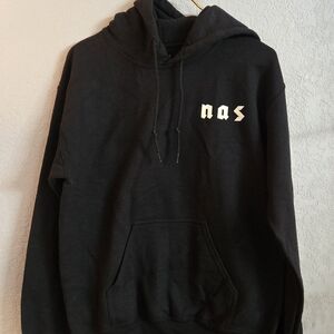 Nas Black Hoodie